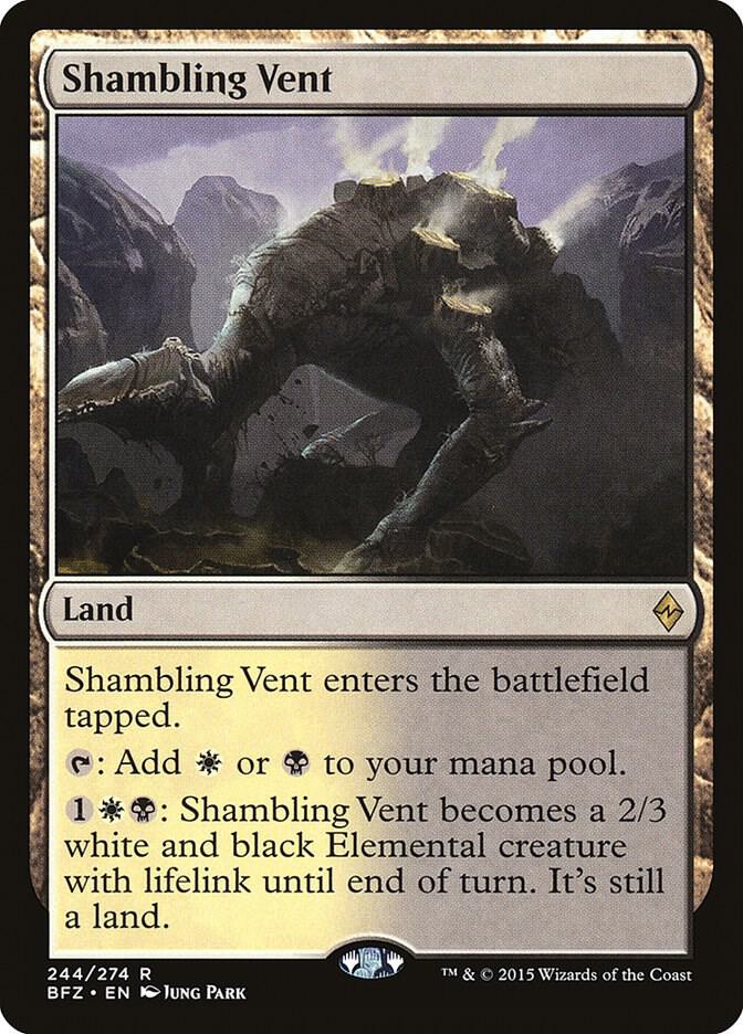 Shambling Vent 244/274 (Battle for Zendikar)  | Chromatic Games