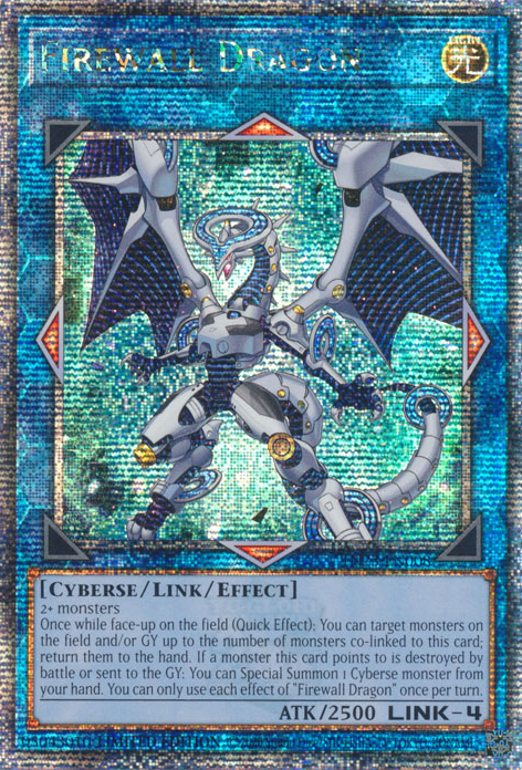 Firewall Dragon [TN23-EN008] Quarter Century Secret Rare | Chromatic Games