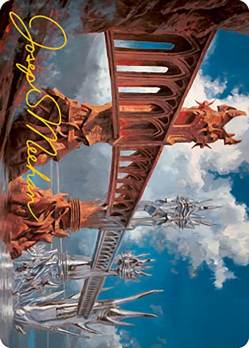 Silverbluff Bridge Art Card (Gold-Stamped Signature) [Modern Horizons 2 Art Series] | Chromatic Games