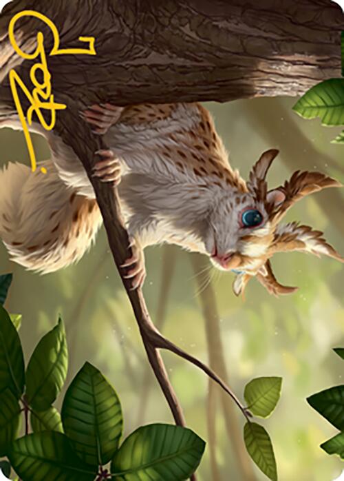 Squirrel Sovereign Art Card (Gold-Stamped Signature) [Modern Horizons 2 Art Series] | Chromatic Games