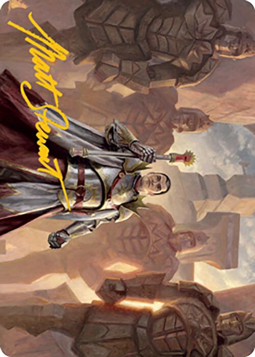 General Ferrous Rokiric Art Card (Gold-Stamped Signature) [Modern Horizons 2 Art Series] | Chromatic Games