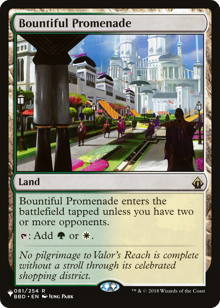 Bountiful Promenade [The List] | Chromatic Games