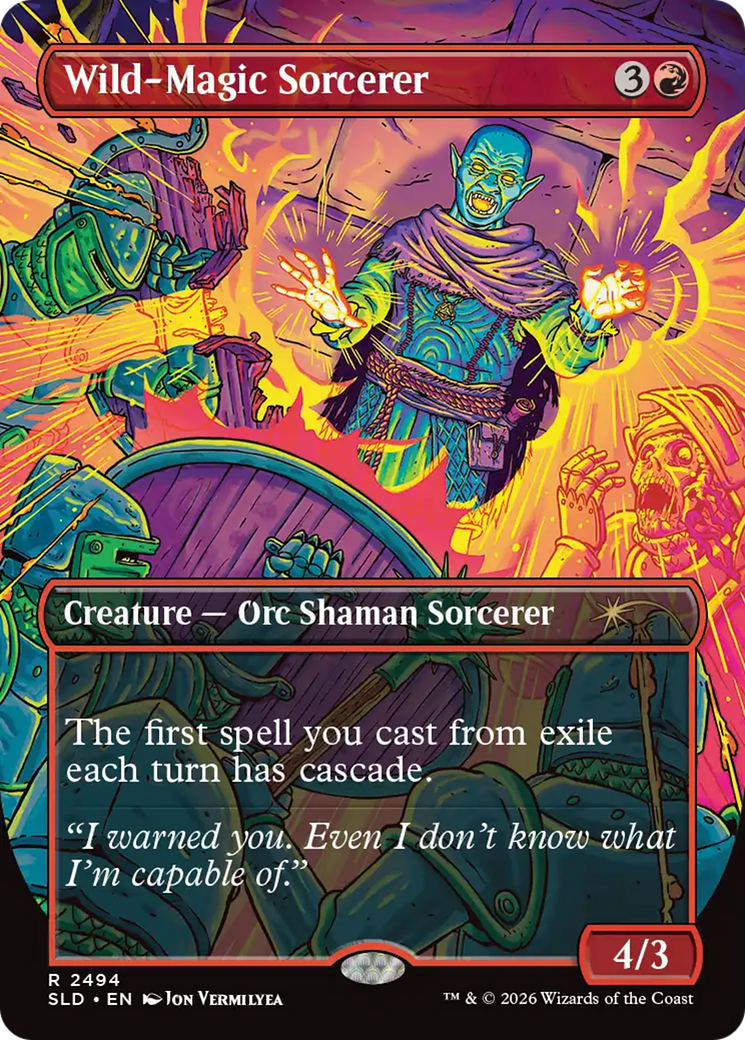 Wild-Magic Sorcerer [Secret Lair Drop Series] | Chromatic Games