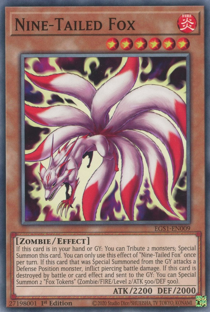 Nine-Tailed Fox [EGS1-EN009] Common | Chromatic Games