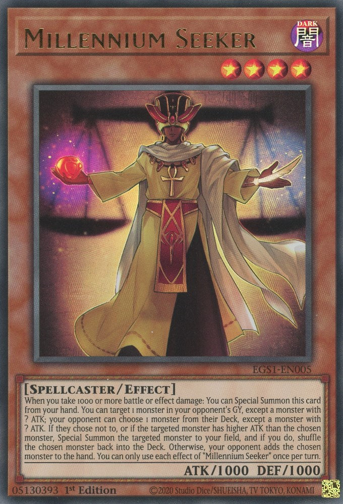 Millennium Seeker [EGS1-EN005] Ultra Rare | Chromatic Games