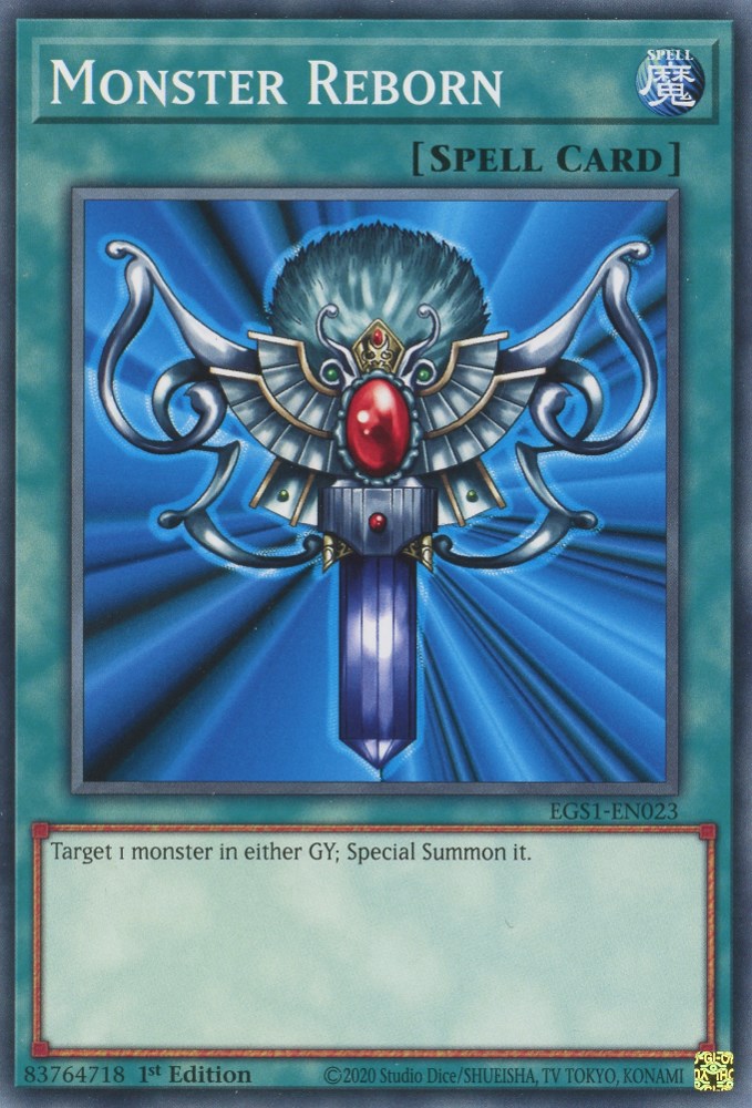 Monster Reborn [EGS1-EN023] Common | Chromatic Games