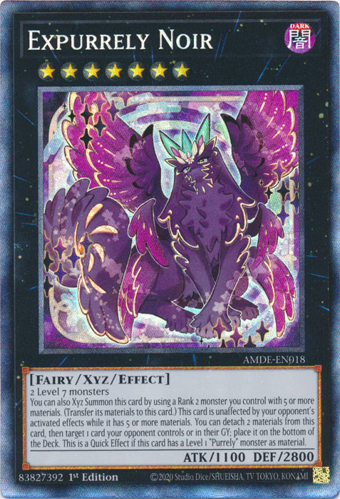 Expurrely Noir [AMDE-EN018] Collector's Rare | Chromatic Games