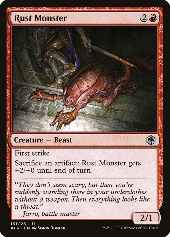 Rust Monster 161 (Adventures in the Forgotten Realms)  | Chromatic Games