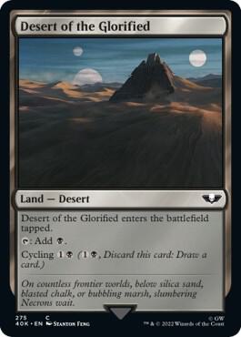 Desert of the Glorified 275/617 (Universes Beyond: Warhammer 40,000)  | Chromatic Games