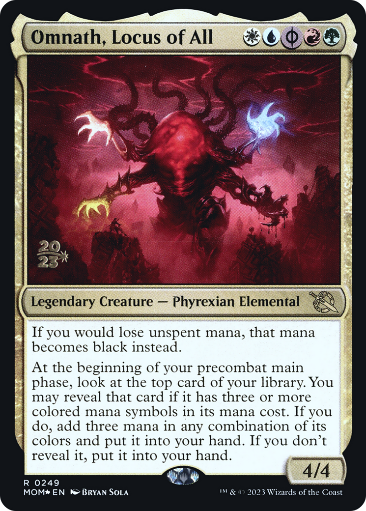 Omnath, Locus of All [March of the Machine Prerelease Promos] | Chromatic Games