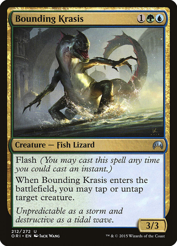 Bounding Krasis 212/272 (Magic Origins)  - Foil | Chromatic Games