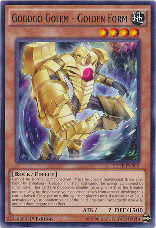 Gogogo Golem - Golden Form [SECE-EN090] Common | Chromatic Games