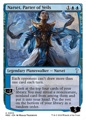 Narset, Parter of Veils (White Border) [Mystery Booster 2] | Chromatic Games