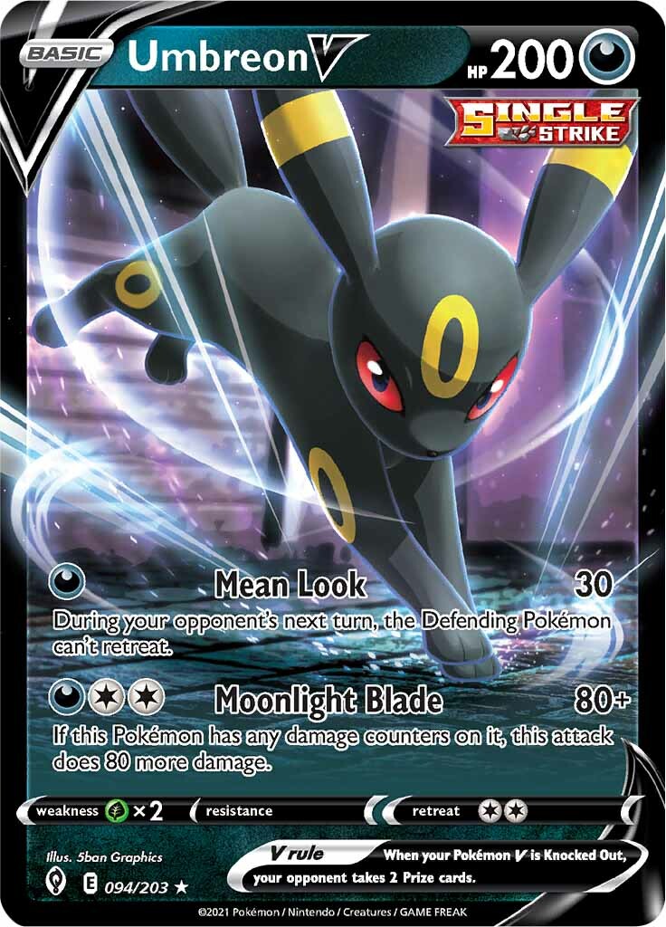 Umbreon V (094/203) [Sword & Shield: Evolving Skies] | Chromatic Games