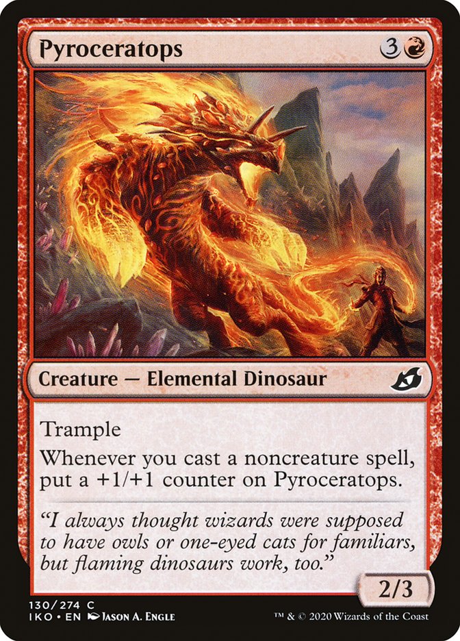 Pyroceratops 130/274 (Ikoria: Lair of Behemoths)  | Chromatic Games