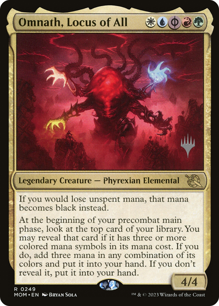 Omnath, Locus of All (Promo Pack) [March of the Machine Promos] | Chromatic Games