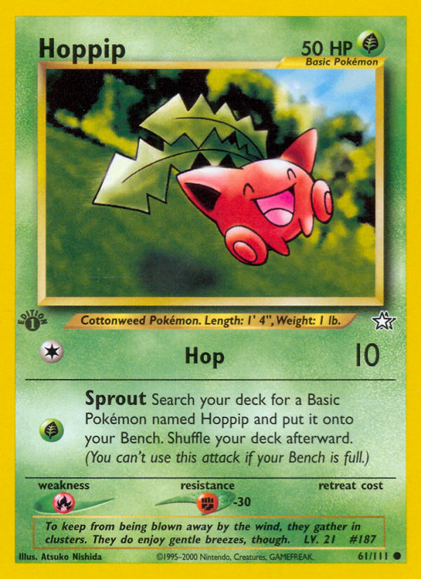 Hoppip (61/111) [Neo Genesis 1st Edition] | Chromatic Games