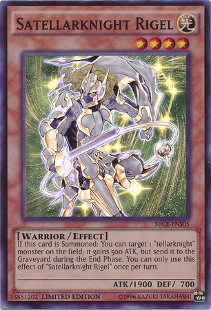 Satellarknight Rigel [SECE-ENS05] Super Rare | Chromatic Games