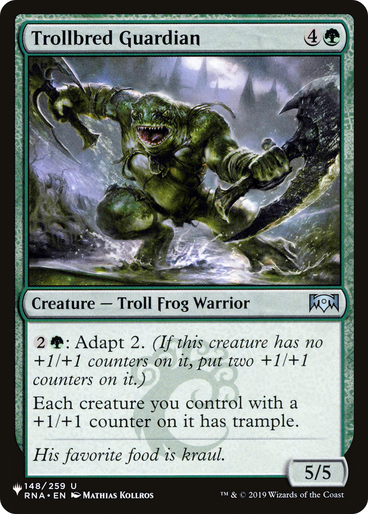 Trollbred Guardian [The List] | Chromatic Games