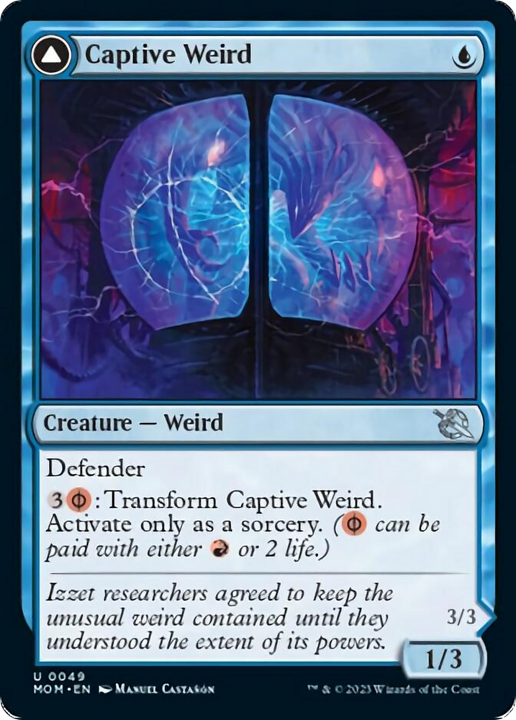 Captive Weird // Compleated Conjurer [March of the Machine] | Chromatic Games