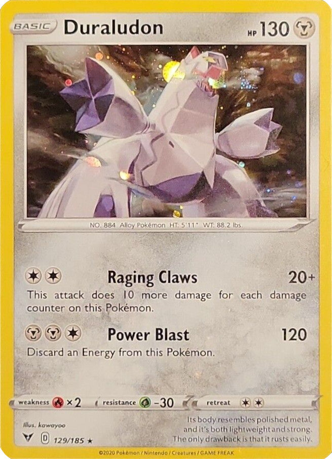 Duraludon (129/185) (Cosmos Holo) [Sword & Shield: Vivid Voltage] | Chromatic Games