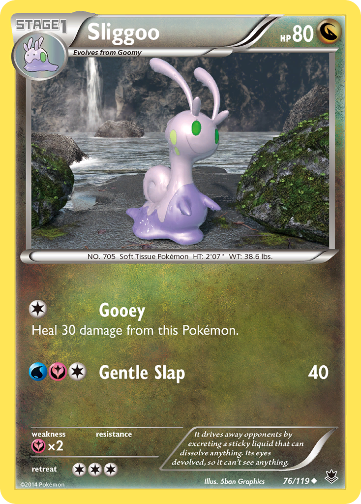 Sliggoo (76/119) [XY: Phantom Forces] | Chromatic Games