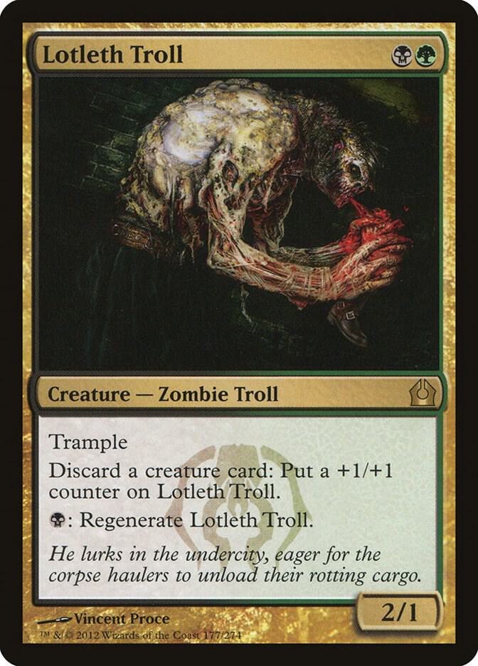 Lotleth Troll 177/274 (Return to Ravnica)  | Chromatic Games