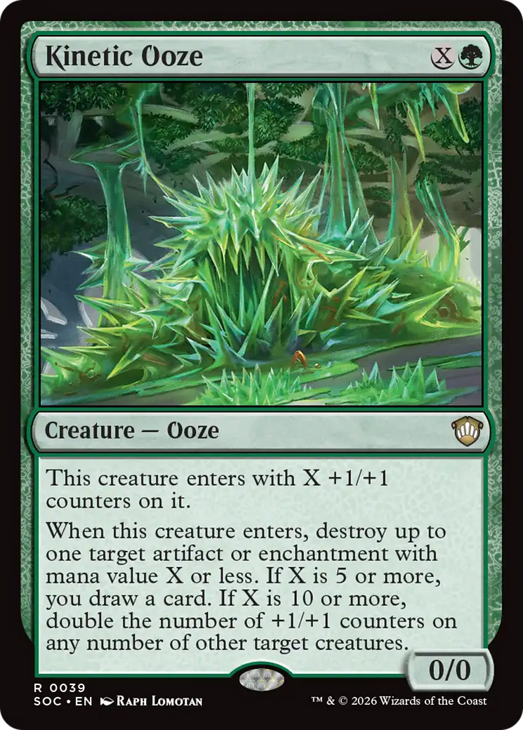 Kinetic Ooze [Secrets of Strixhaven Commander] | Chromatic Games