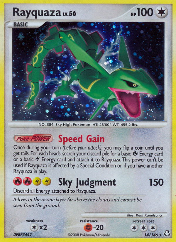 Rayquaza (14/146) [Diamond & Pearl: Legends Awakened] | Chromatic Games