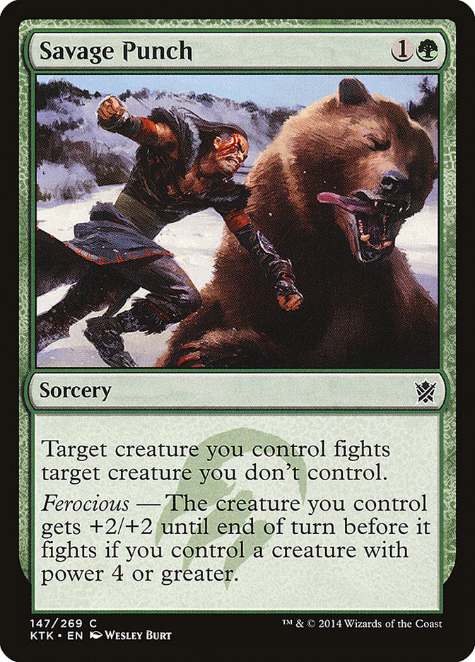 Savage Punch 147/269 (Khans of Tarkir)  | Chromatic Games
