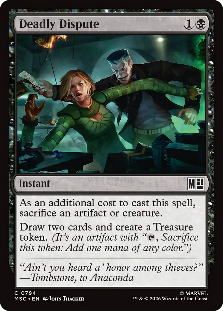Deadly Dispute [Marvel Super Heroes Commander] | Chromatic Games