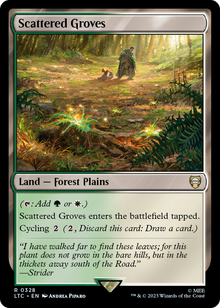 Scattered Groves [The Lord of the Rings: Tales of Middle-Earth Commander] | Chromatic Games