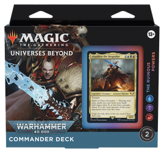 Warhammer 40,000 - Commander Deck (The Ruinous Powers) | Chromatic Games