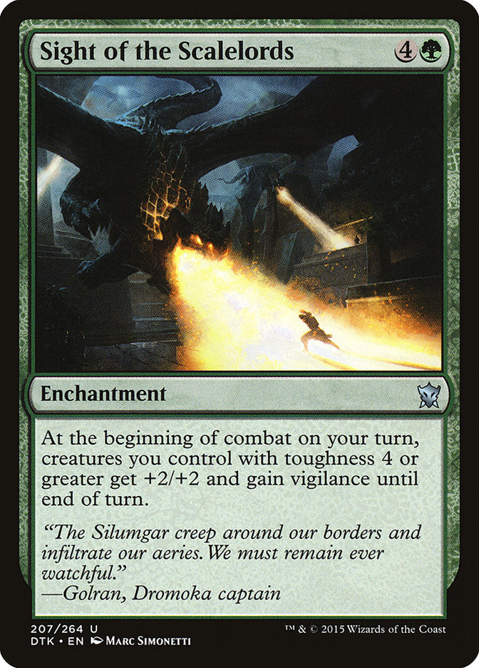 Sight of the Scalelords 207 (Dragons of Tarkir)  | Chromatic Games