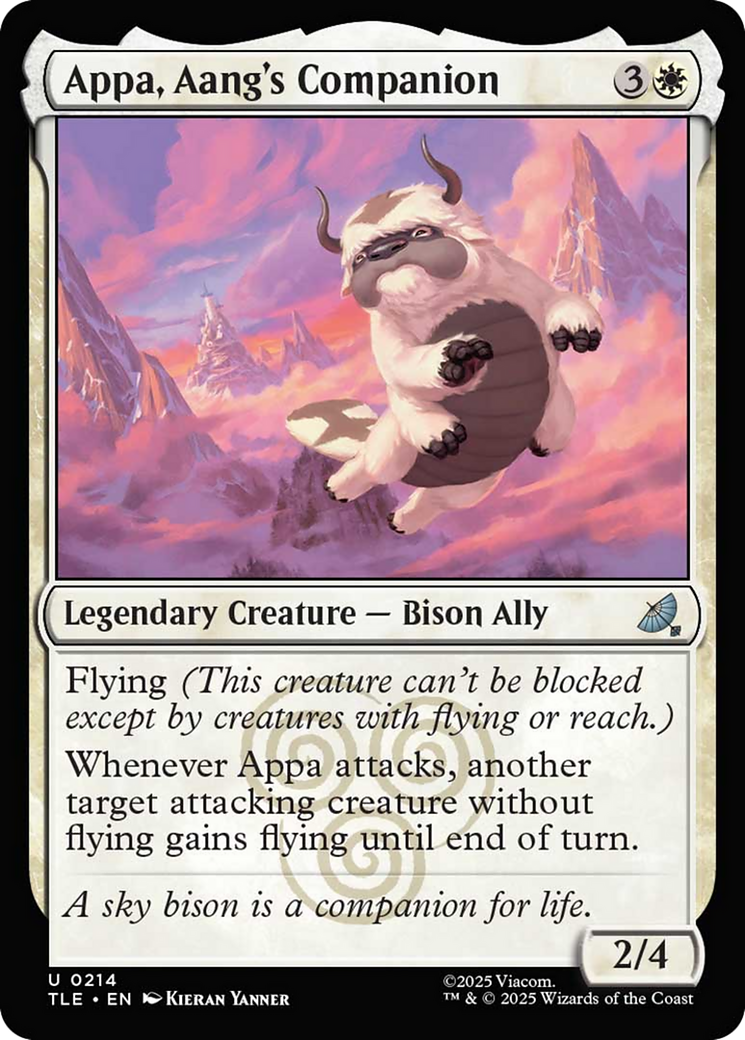 Appa, Aang's Companion [Avatar: The Last Airbender: Eternal-Legal] | Chromatic Games