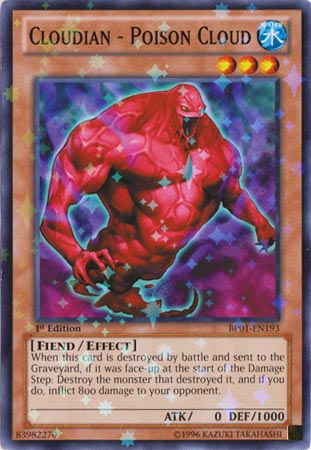 Cloudian - Poison Cloud [BP01-EN193] Starfoil Rare | Chromatic Games