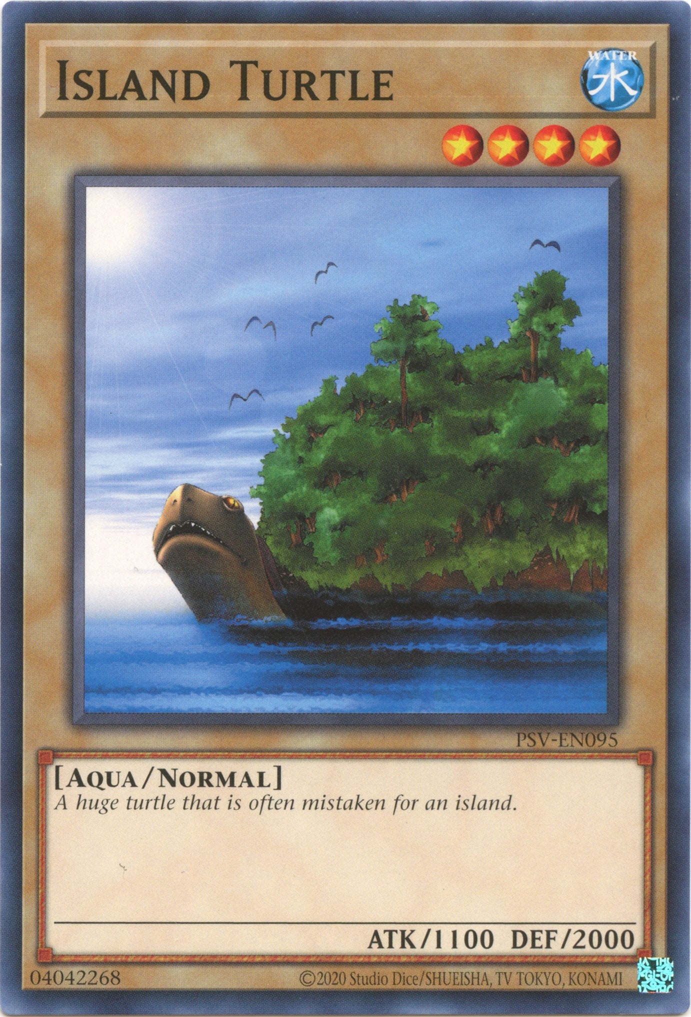 Island Turtle (25th Anniversary) [PSV-EN095] Common | Chromatic Games