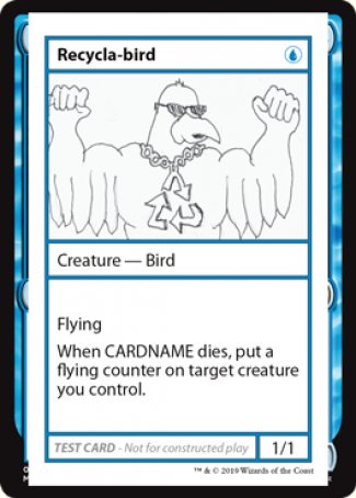 Recycla-bird (2021 Edition) [Mystery Booster Playtest Cards] | Chromatic Games