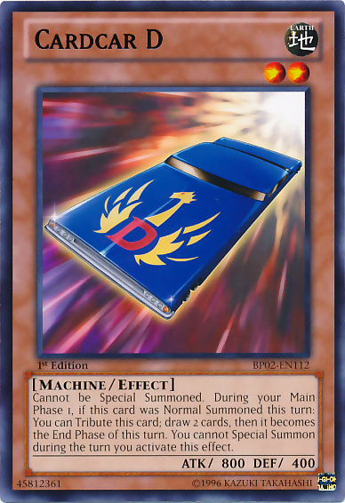 Cardcar D [BP02-EN112] Rare | Chromatic Games