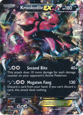 Krookodile EX (XY25) (Jumbo Card) [XY: Black Star Promos] | Chromatic Games