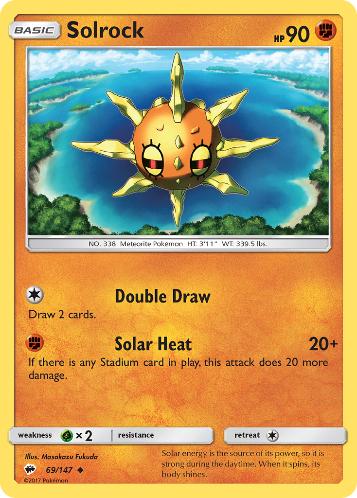 Solrock (69/147) [Sun & Moon: Burning Shadows] | Chromatic Games