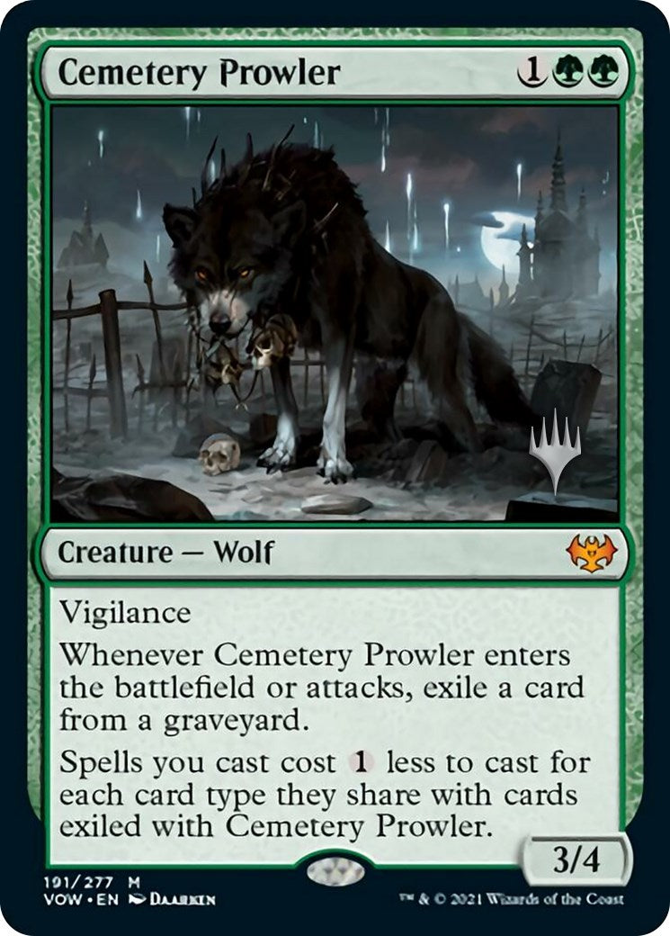 Cemetery Prowler (Promo Pack) [Aetherdrift Promos] | Chromatic Games