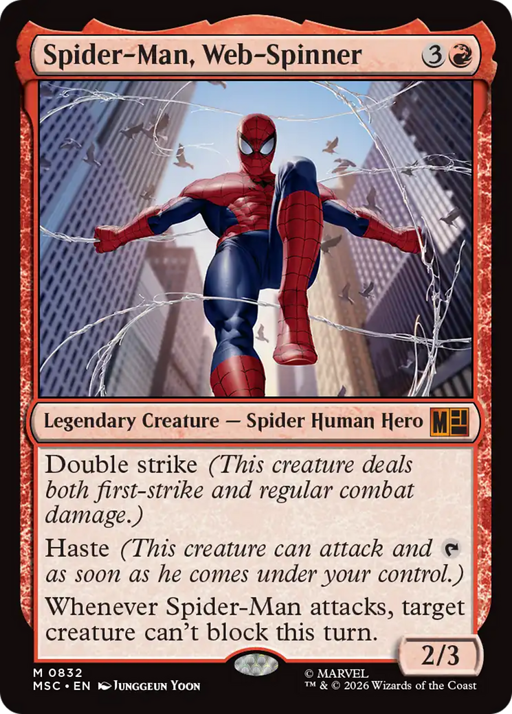 Spider-Man, Web-Spinner [Marvel Super Heroes Commander] | Chromatic Games