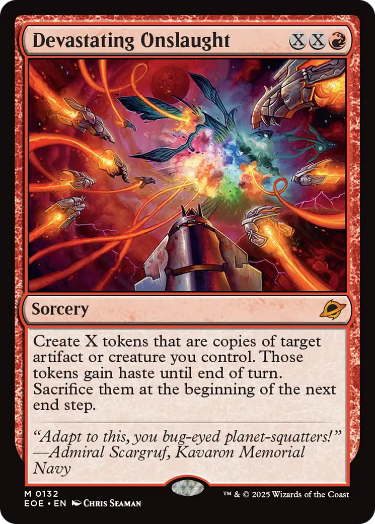Devastating Onslaught [Edge of Eternities] | Chromatic Games