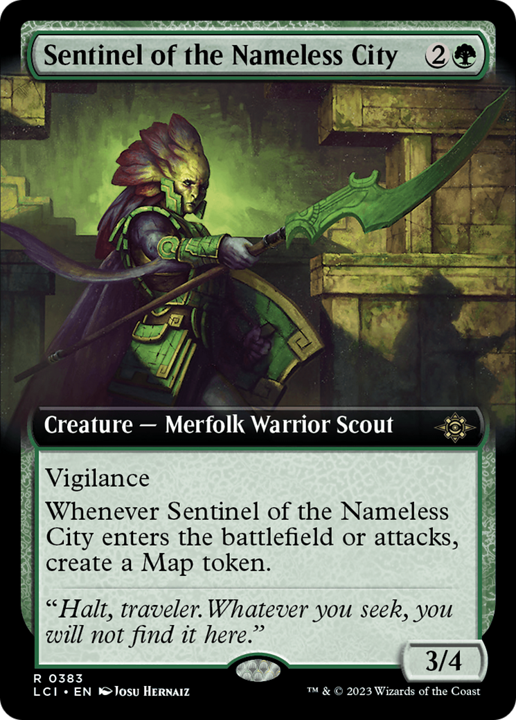 Sentinel of the Nameless City (Extended Art) [The Lost Caverns of Ixalan] | Chromatic Games