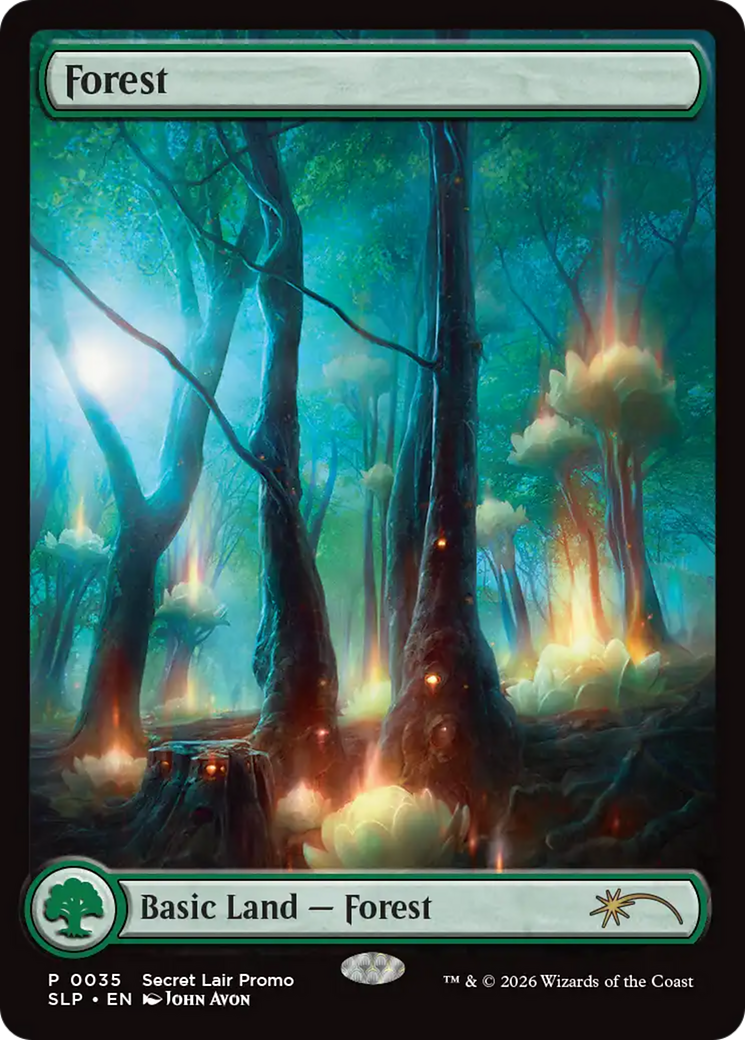 Forest (0035) [Secret Lair Showdown] | Chromatic Games