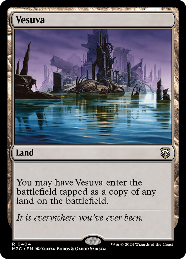 Vesuva (Ripple Foil) [Modern Horizons 3 Commander] | Chromatic Games