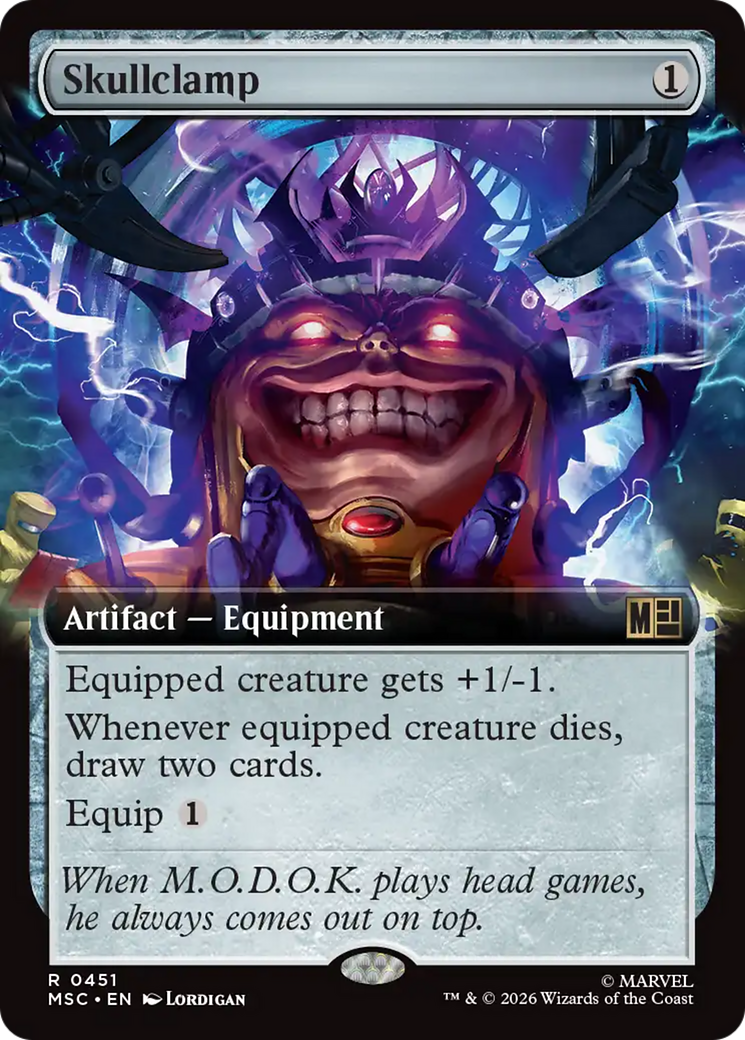 Skullclamp (Extended Art) [Marvel Super Heroes Commander] | Chromatic Games
