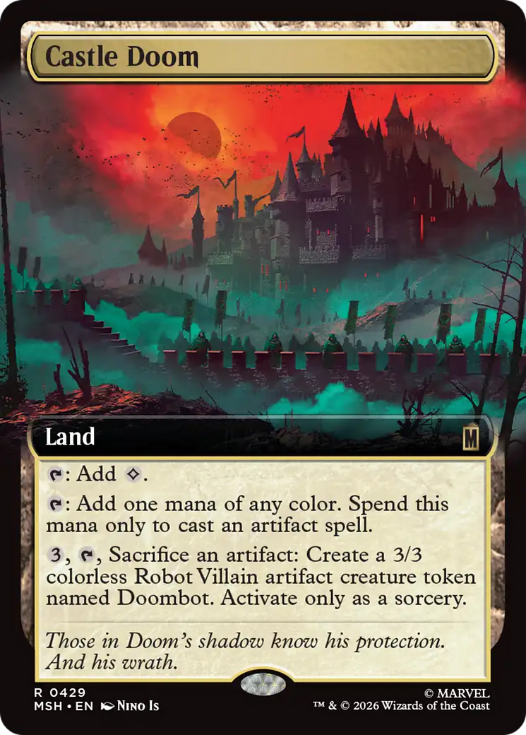Castle Doom (Extended Art) [Marvel Super Heroes] | Chromatic Games