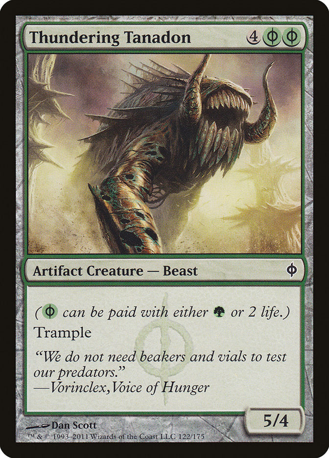 Thundering Tanadon 122/175 (New Phyrexia)  | Chromatic Games